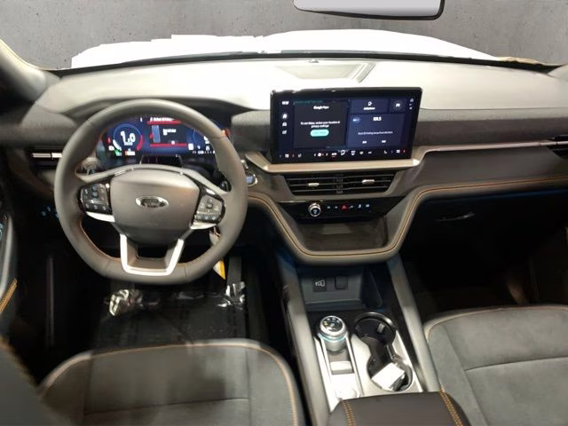 2026 Star White Metallic Tri-Coat Ford Explorer Tremor 4X4 SUV