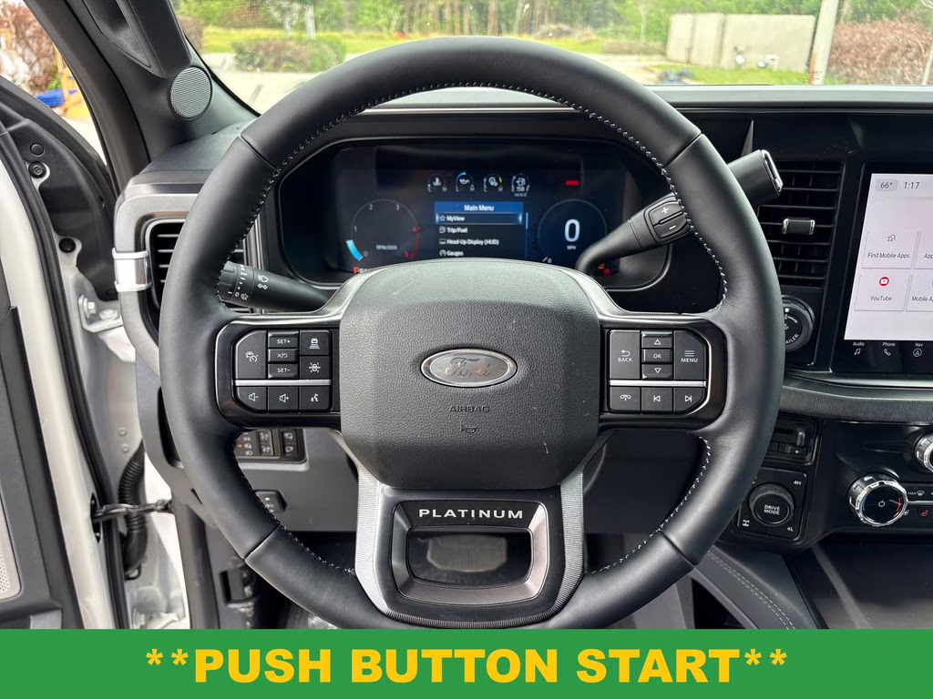 2026 Star White Metallic Tri-Coat Ford Super Duty F-350 SRW Platinum 4X4 Truck