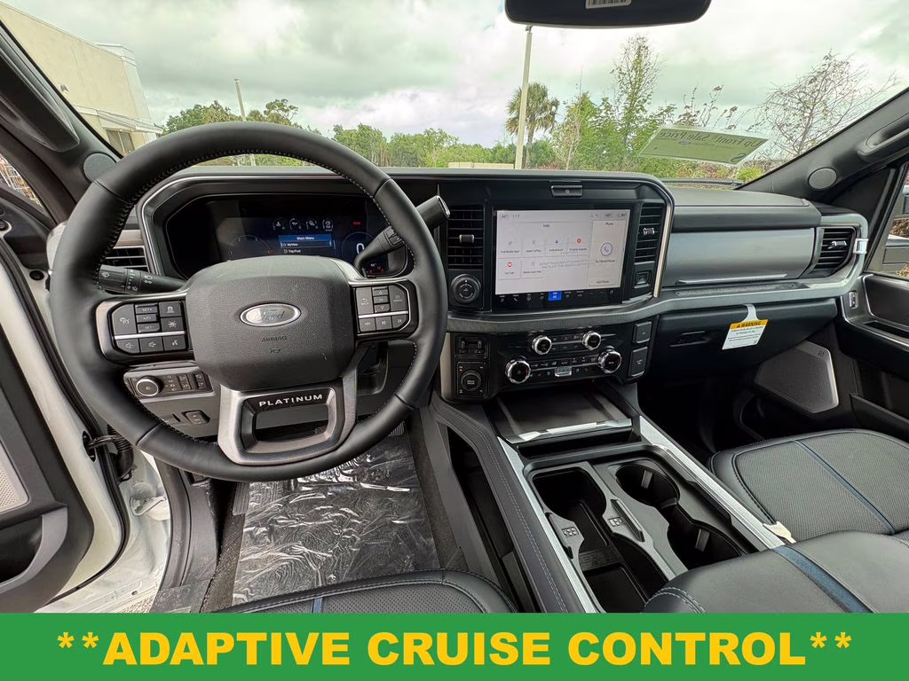 2026 Star White Metallic Tri-Coat Ford Super Duty F-350 SRW Platinum 4X4 Truck