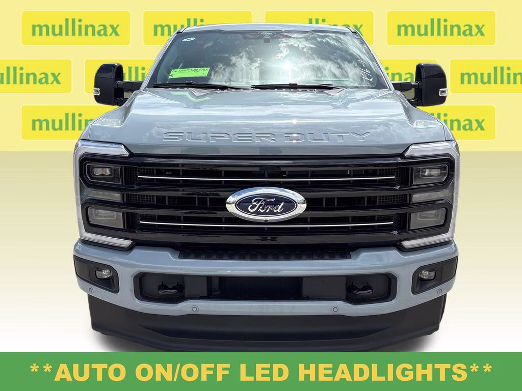 2026 Glacier Gray Metallic TriCoat Ford Super Duty F-350 SRW Platinum 4X4 Truck