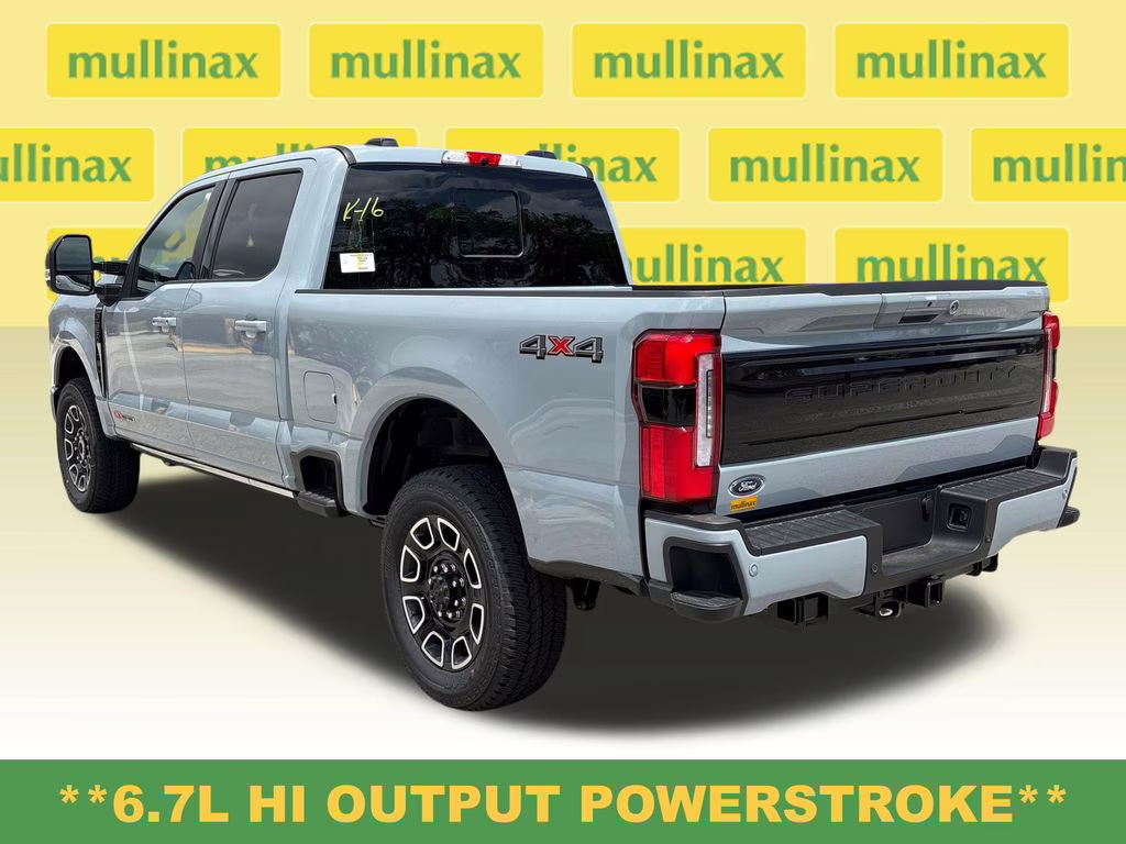 2026 Glacier Gray Metallic TriCoat Ford Super Duty F-350 SRW Platinum 4X4 Truck