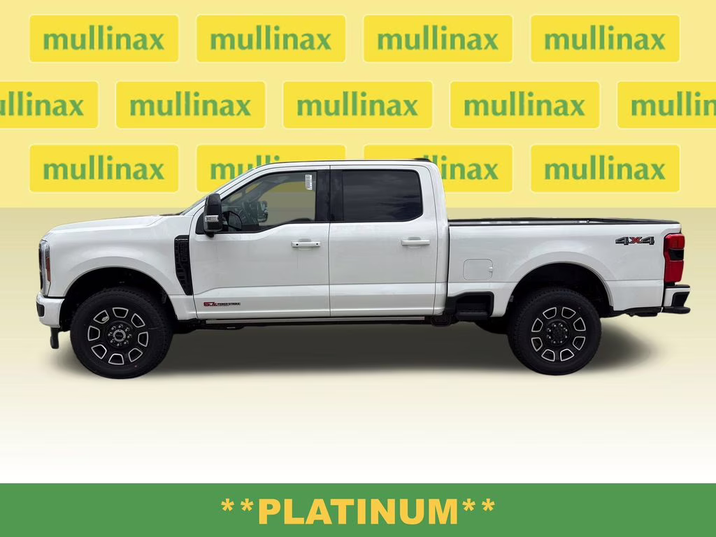 2026 Star White Metallic Tri-Coat Ford Super Duty F-350 SRW Platinum 4X4 Truck