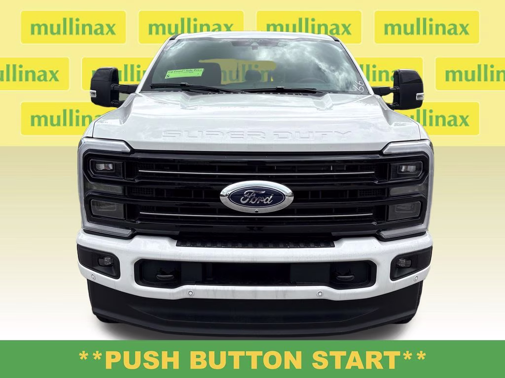 2026 Star White Metallic Tri-Coat Ford Super Duty F-350 SRW Platinum 4X4 Truck