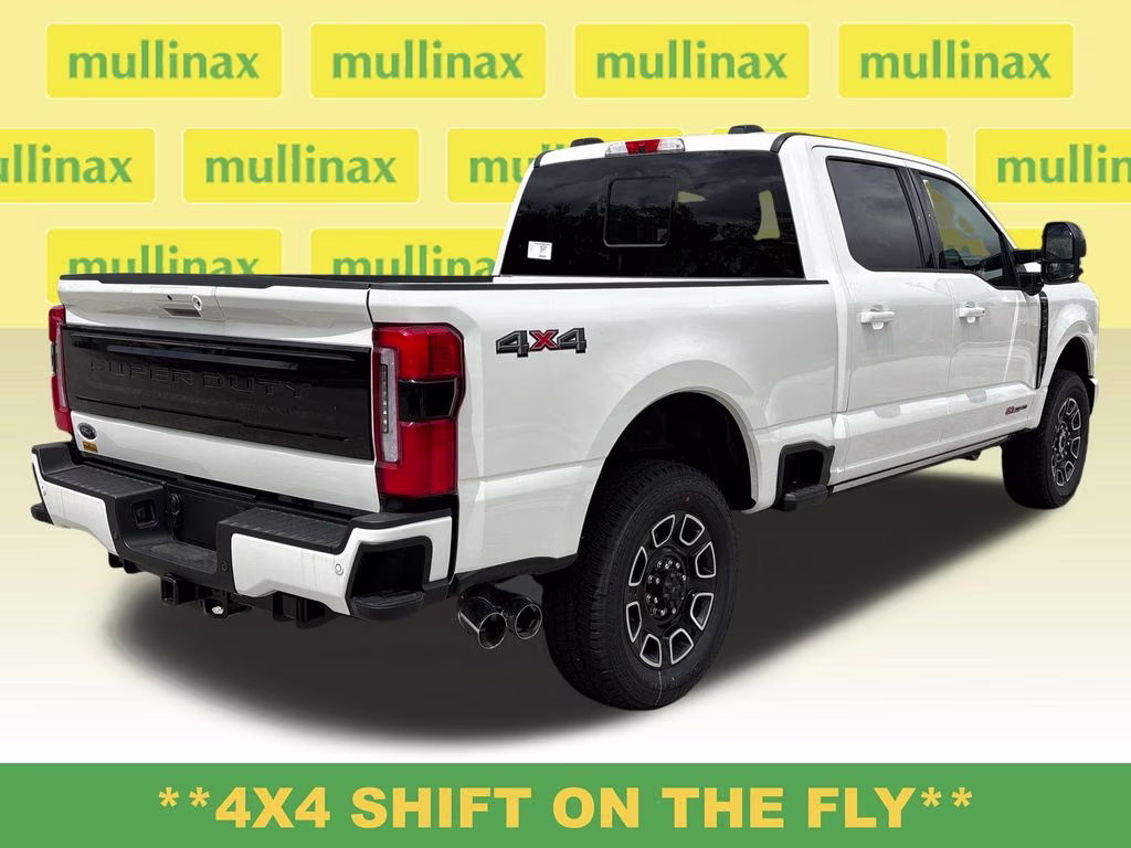 2026 Star White Metallic Tri-Coat Ford Super Duty F-350 SRW Platinum 4X4 Truck