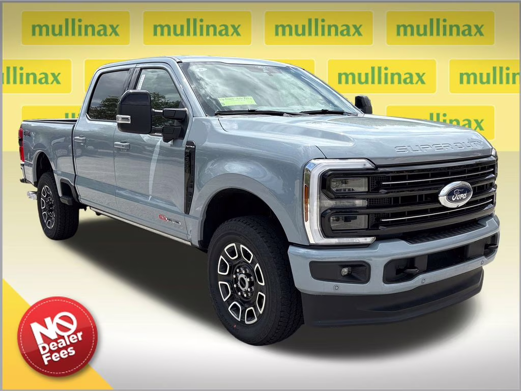 2026 Glacier Gray Metallic TriCoat Ford Super Duty F-350 SRW Platinum 4X4 Truck