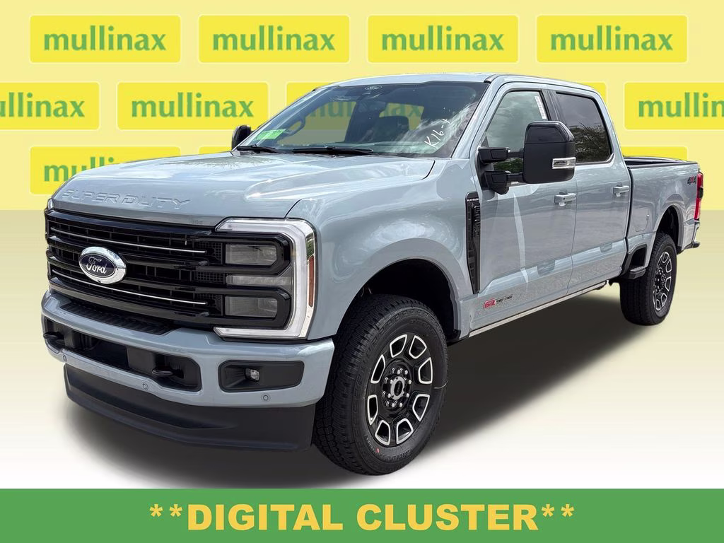 2026 Glacier Gray Metallic TriCoat Ford Super Duty F-350 SRW Platinum 4X4 Truck