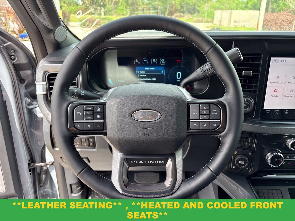 2026 Glacier Gray Metallic TriCoat Ford Super Duty F-350 SRW Platinum 4X4 Truck