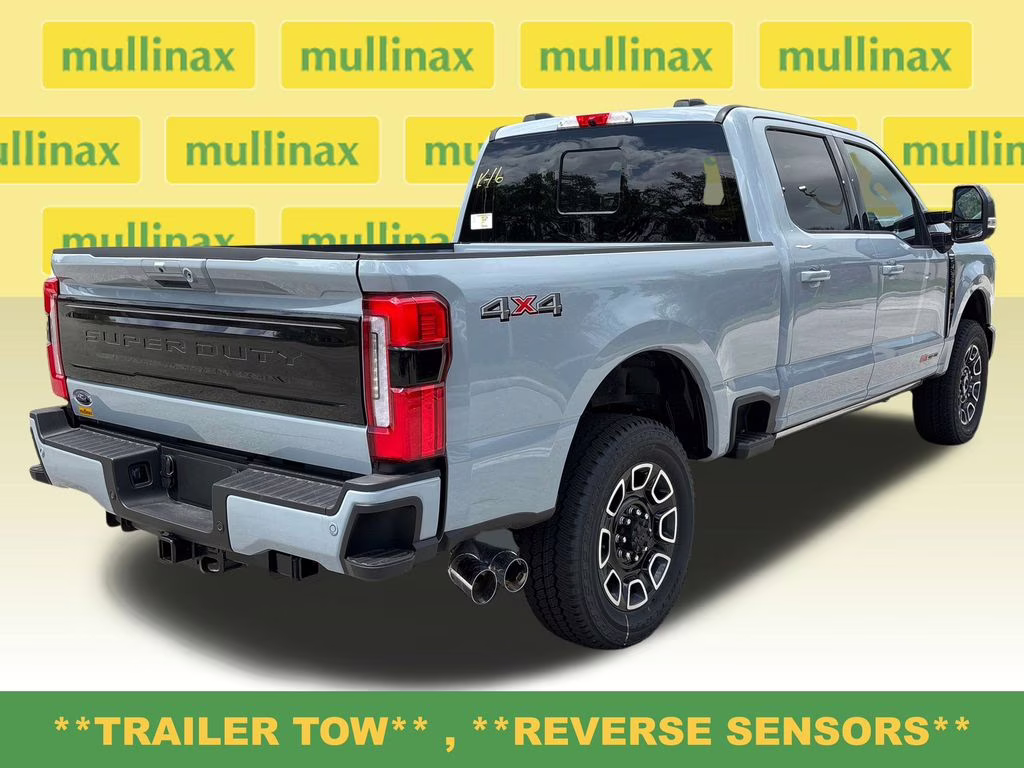2026 Glacier Gray Metallic TriCoat Ford Super Duty F-350 SRW Platinum 4X4 Truck