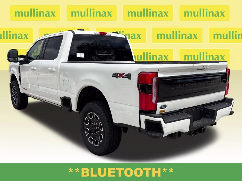 2026 Star White Metallic Tri-Coat Ford Super Duty F-350 SRW Platinum 4X4 Truck