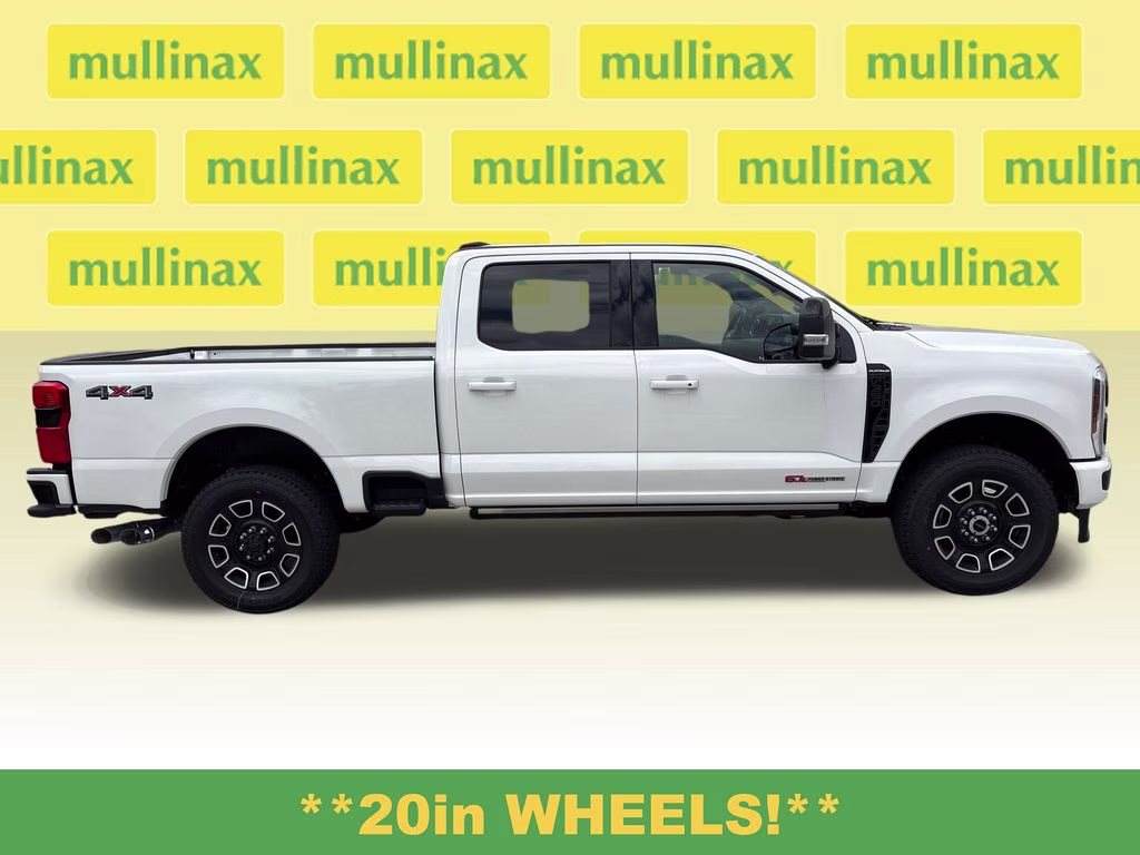 2026 Star White Metallic Tri-Coat Ford Super Duty F-350 SRW Platinum 4X4 Truck