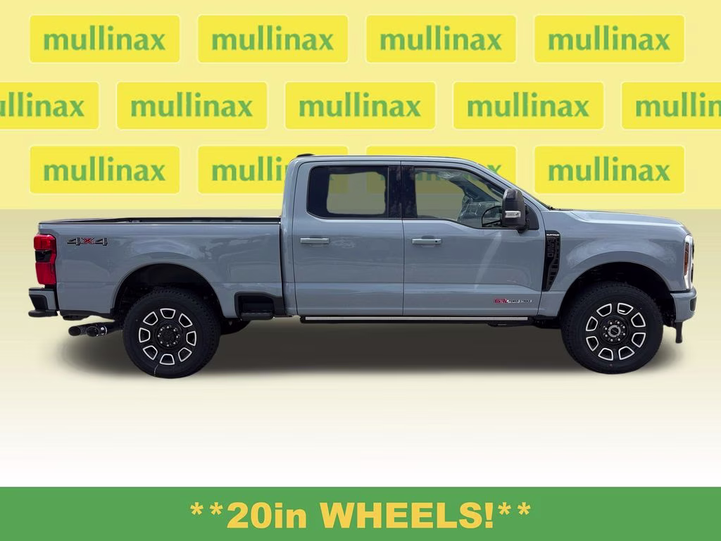 2026 Glacier Gray Metallic TriCoat Ford Super Duty F-350 SRW Platinum 4X4 Truck