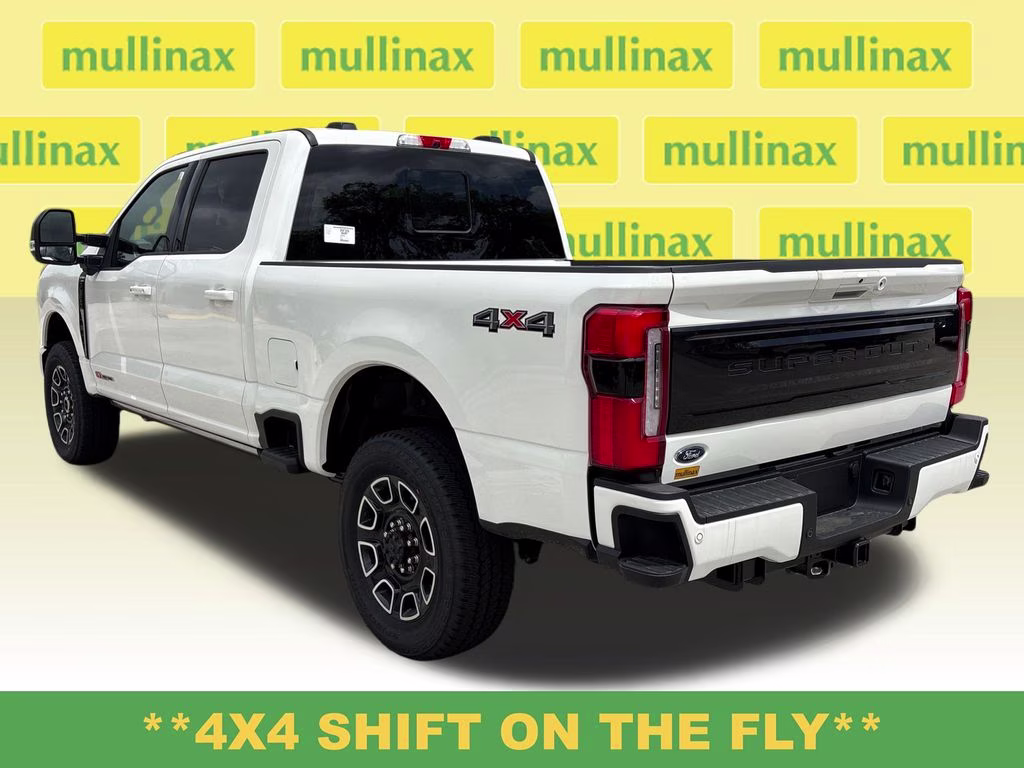 2026 Star White Metallic Tri-Coat Ford Super Duty F-350 SRW Platinum 4X4 Truck