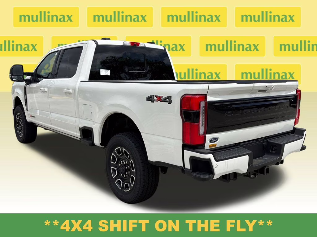 2026 Star White Metallic Tri-Coat Ford Super Duty F-350 SRW Platinum 4X4 Truck