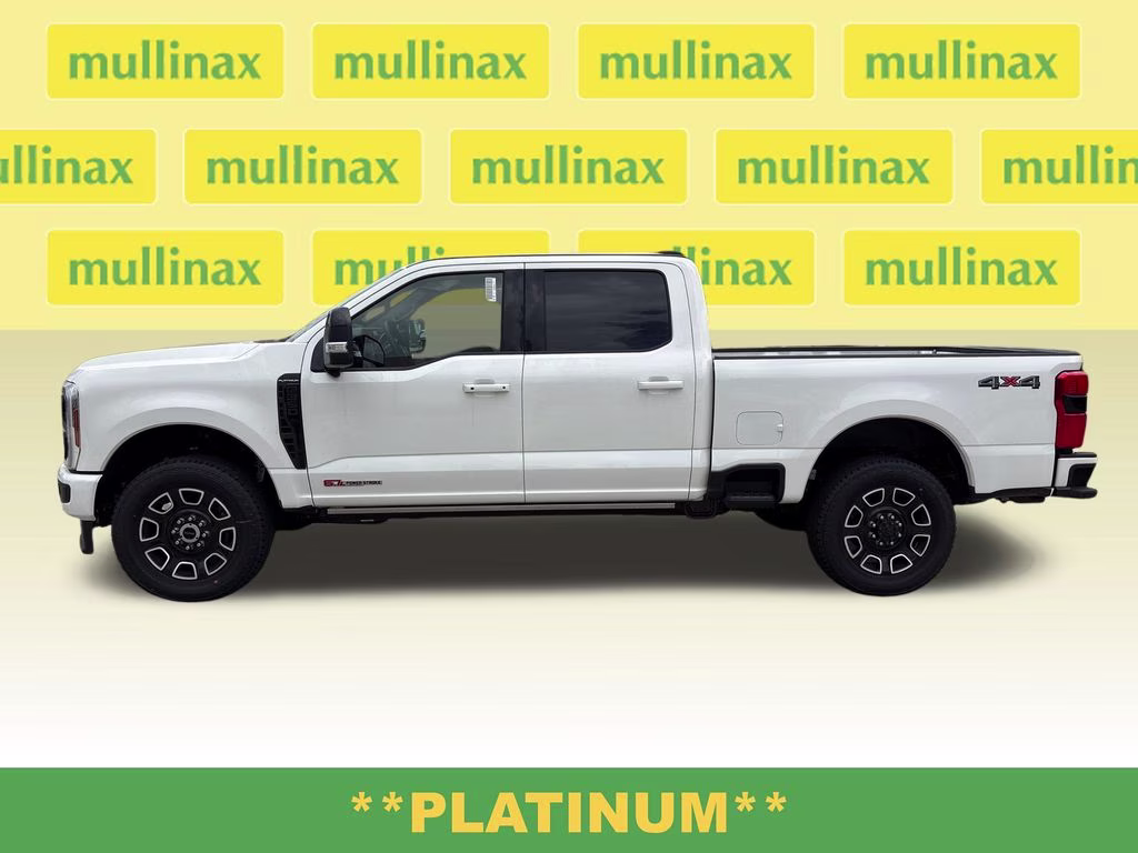 2026 Star White Metallic Tri-Coat Ford Super Duty F-350 SRW Platinum 4X4 Truck
