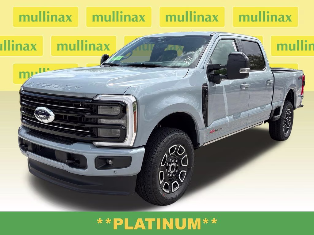 2026 Glacier Gray Metallic TriCoat Ford Super Duty F-350 SRW Platinum 4X4 Truck
