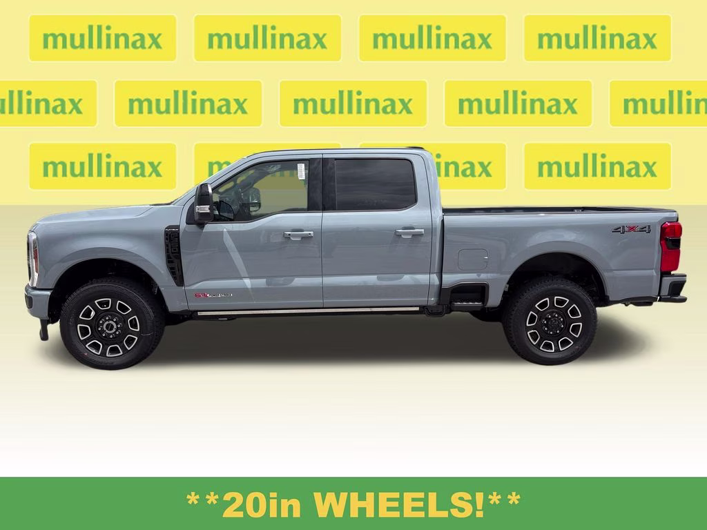 2026 Glacier Gray Metallic TriCoat Ford Super Duty F-350 SRW Platinum 4X4 Truck