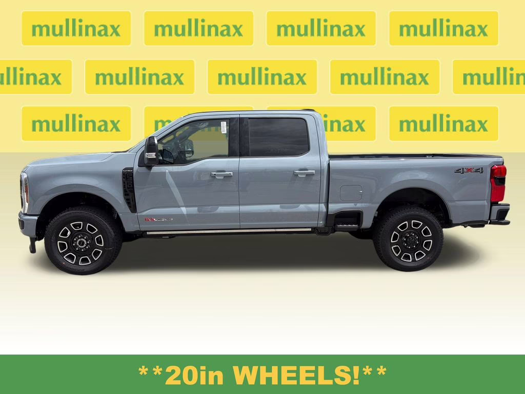 2026 Glacier Gray Metallic TriCoat Ford Super Duty F-350 SRW Platinum 4X4 Truck