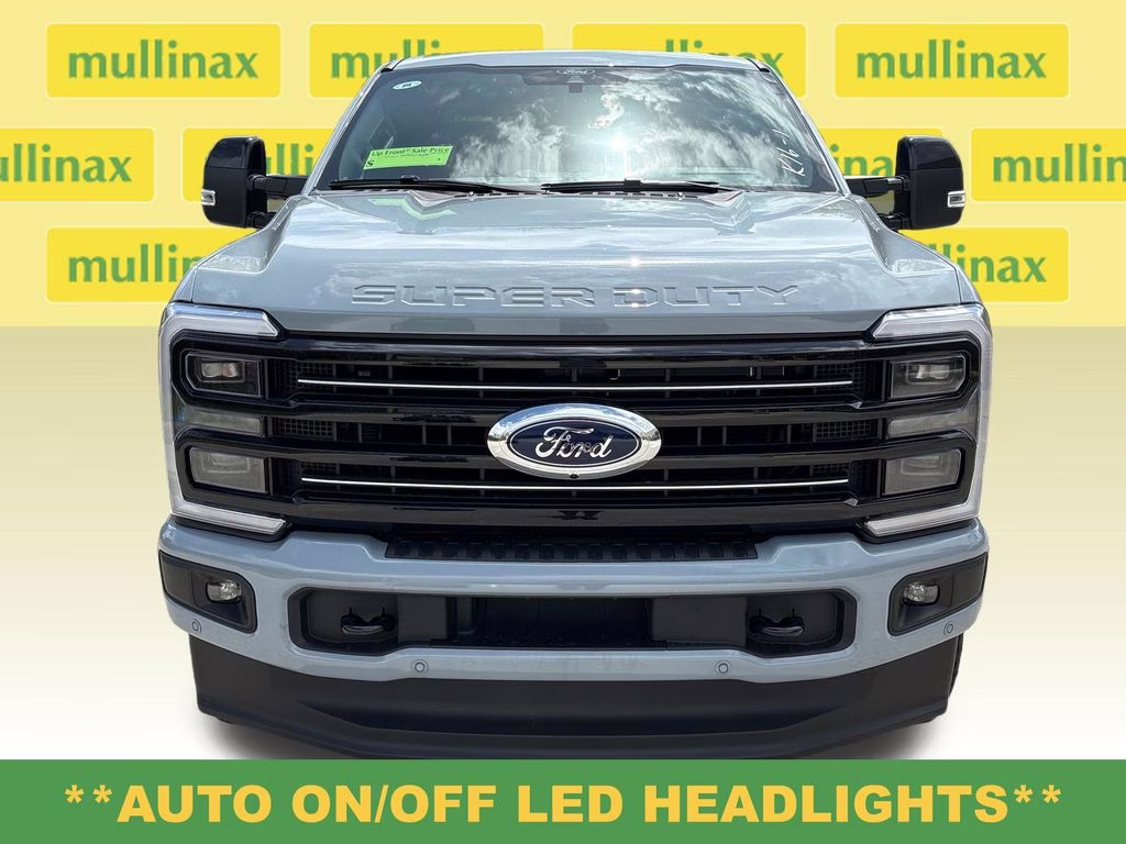 2026 Glacier Gray Metallic TriCoat Ford Super Duty F-350 SRW Platinum 4X4 Truck