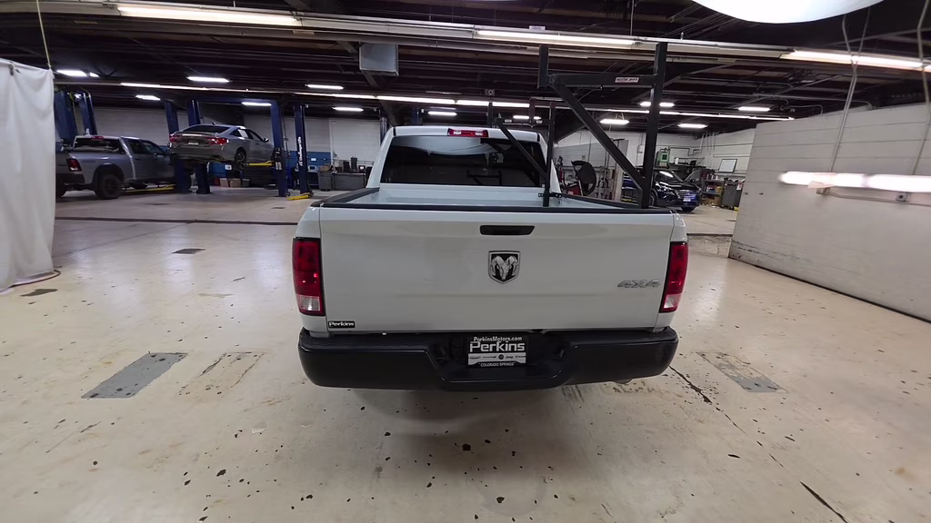 2022 Bright White Clearcoat Ram 1500 Classic Tradesman 4X4 Truck