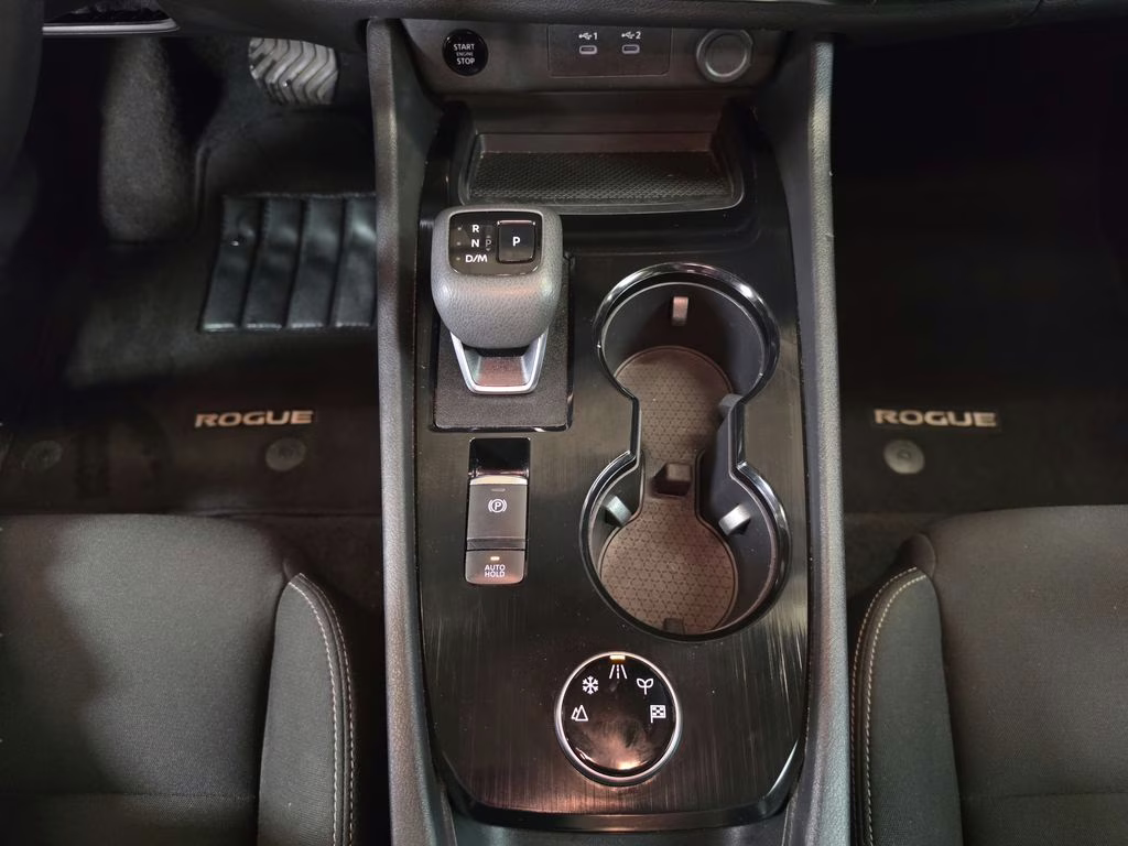 2024 Super Black Nissan Rogue S AWD SUV