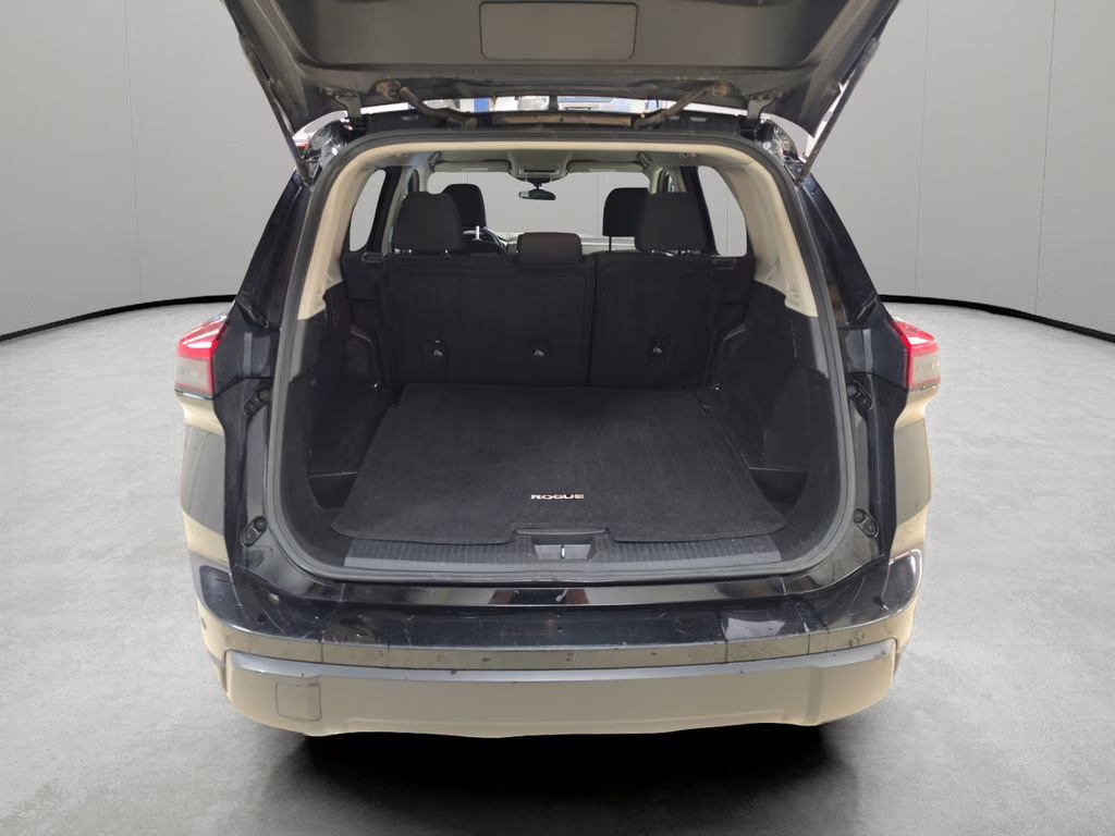 2024 Super Black Nissan Rogue S AWD SUV