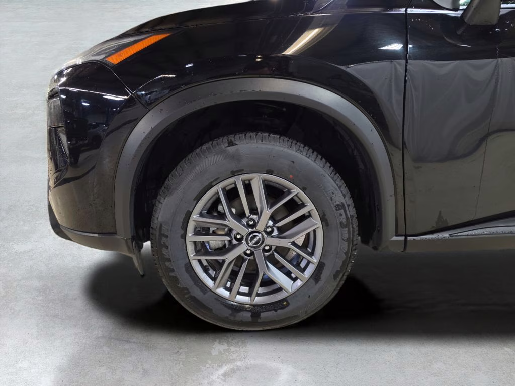 2024 Super Black Nissan Rogue S AWD SUV