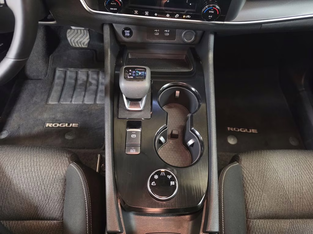 2025 Super Black Nissan Rogue SV AWD SUV