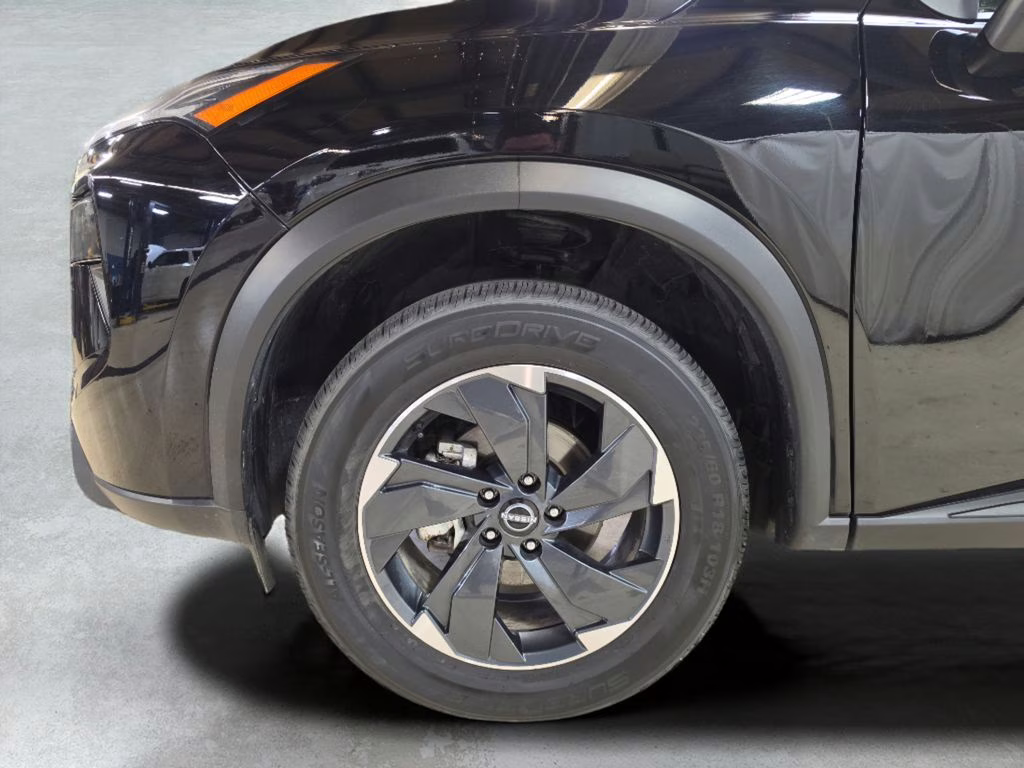2025 Super Black Nissan Rogue SV AWD SUV