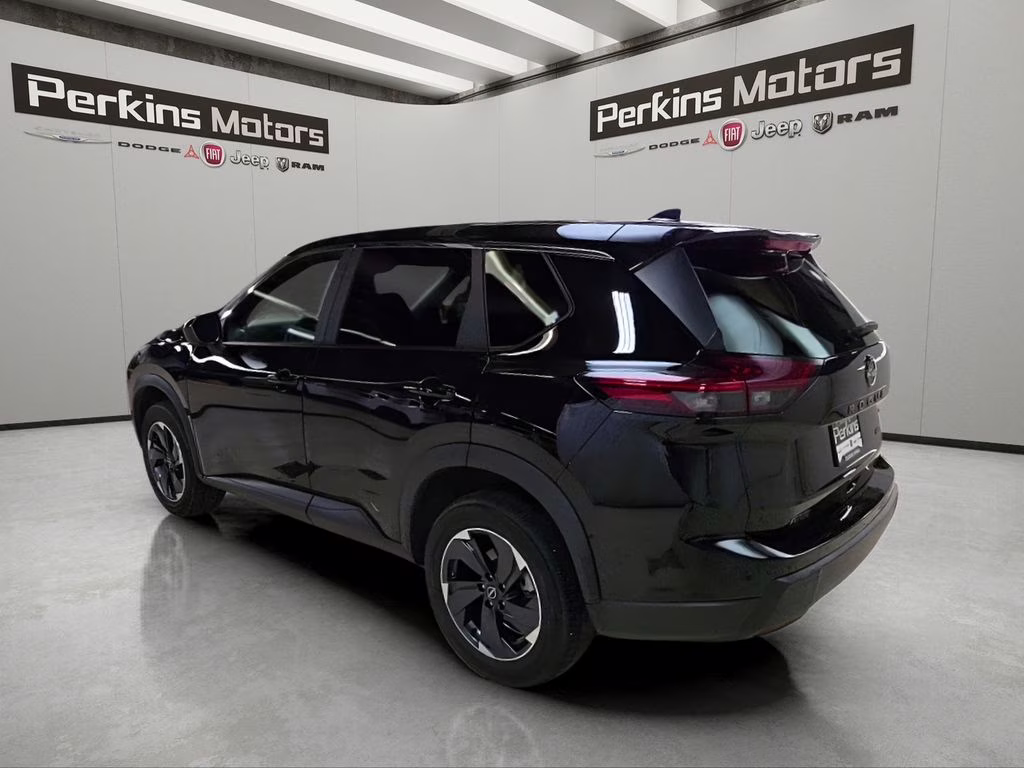 2025 Super Black Nissan Rogue SV AWD SUV