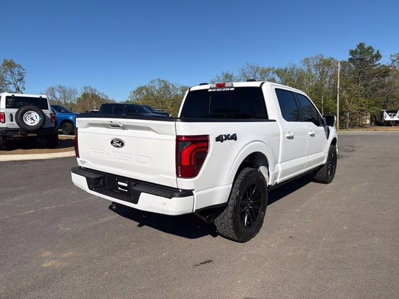 2024 Star White Metallic Tri-Coat Ford F-150 Platinum 4X4 Truck
