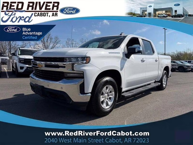 2022 Summit White Chevrolet Silverado LT 4X4 Truck