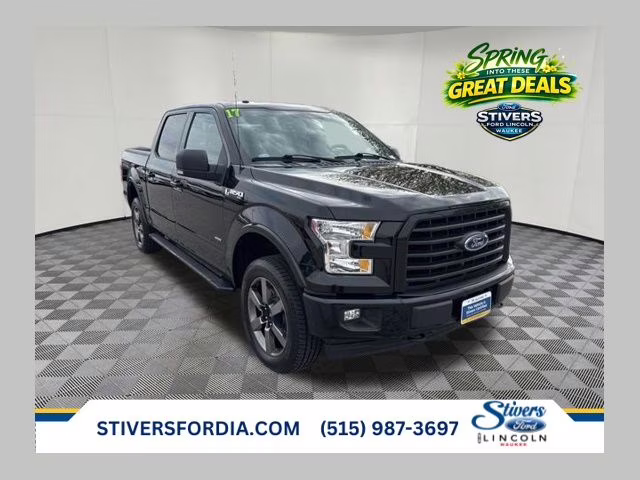 2017 Shadow Black Ford F-150 XLT 4X4 Truck