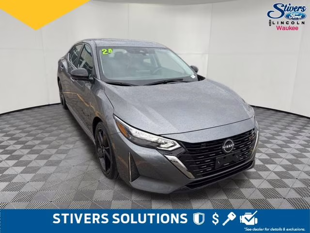 2024 Gun Metallic Nissan Sentra SR FWD Sedan