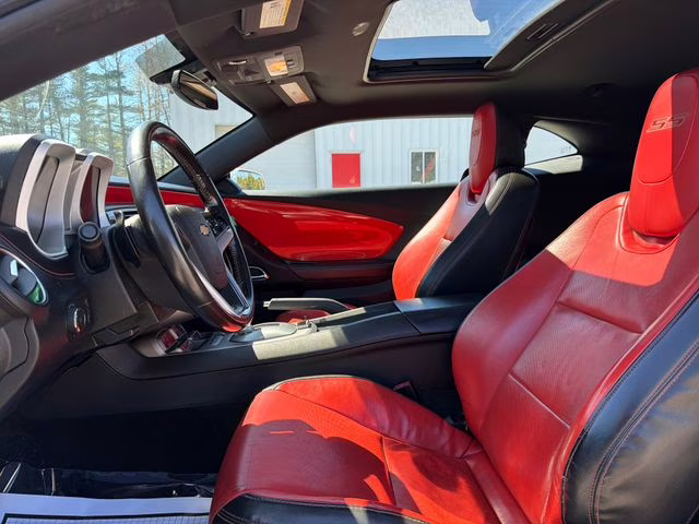 2015 Summit White Chevrolet Camaro SS RWD Coupe