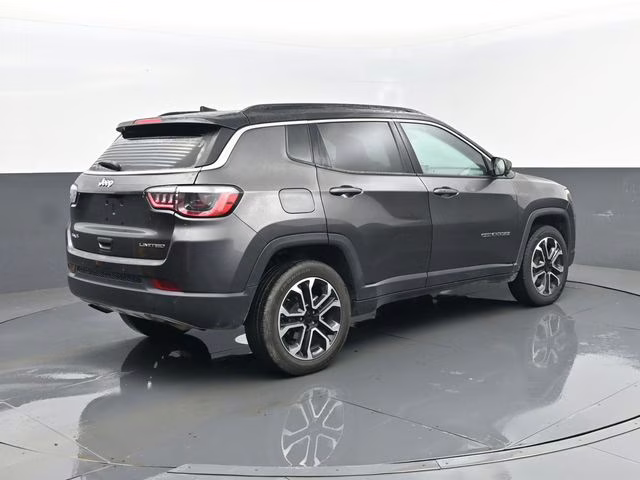 2023 Granite Crystal Metallic Clearcoat Jeep Compass Limited 4X4 SUV