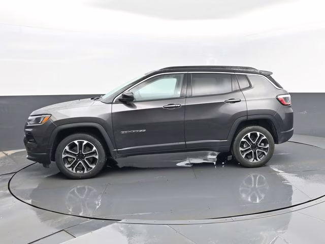 2023 Granite Crystal Metallic Clearcoat Jeep Compass Limited 4X4 SUV