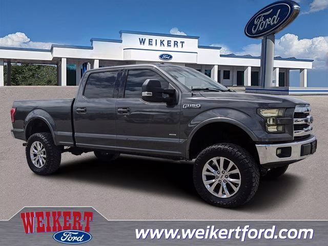 2016 Gray Ford F-150 Lariat 4X4 Truck