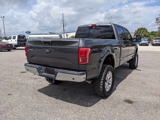 2016 Gray Ford F-150 Lariat 4X4 Truck