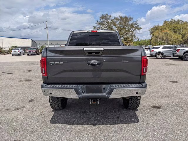 2016 Gray Ford F-150 Lariat 4X4 Truck