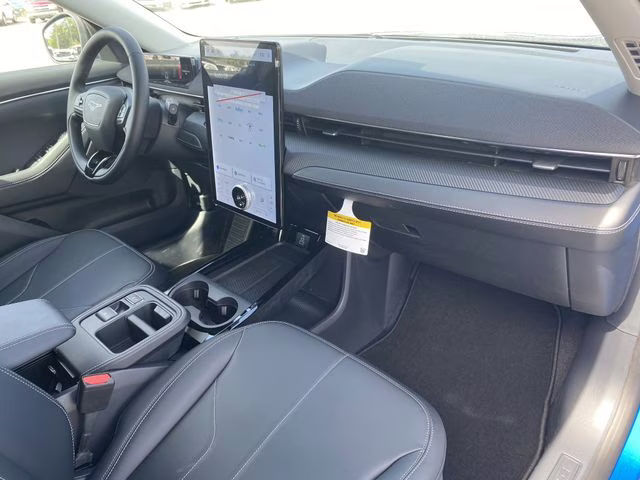 2026 Velocity Blue Metallic Ford Mustang Mach-E Select RWD SUV