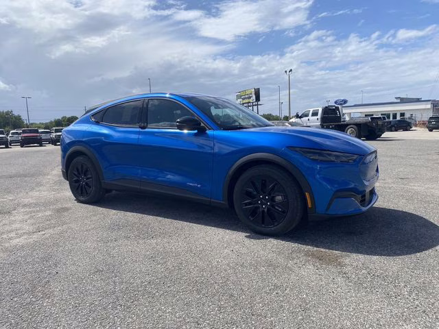 2026 Velocity Blue Metallic Ford Mustang Mach-E Select RWD SUV