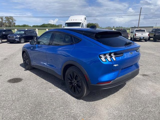2026 Velocity Blue Metallic Ford Mustang Mach-E Select RWD SUV