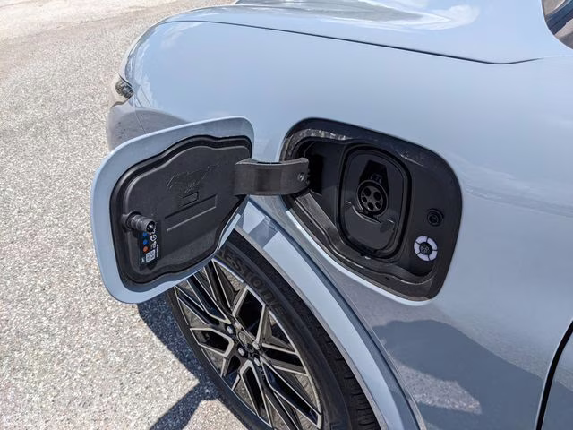 2026 Glacier Gray Metallic TriCoat Ford Mustang Mach-E Premium AWD SUV