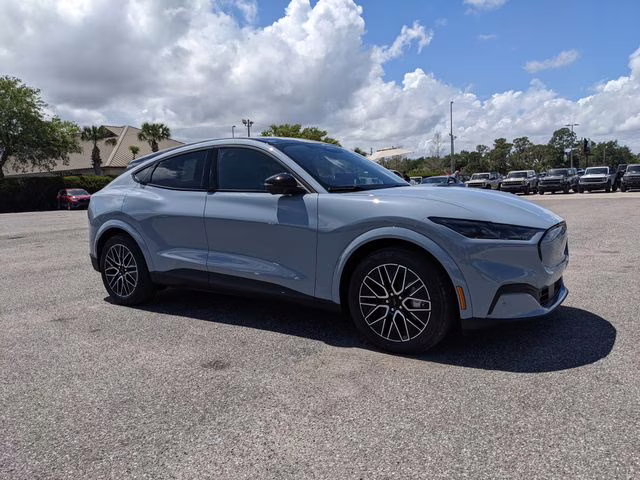 2026 Glacier Gray Metallic TriCoat Ford Mustang Mach-E Premium AWD SUV