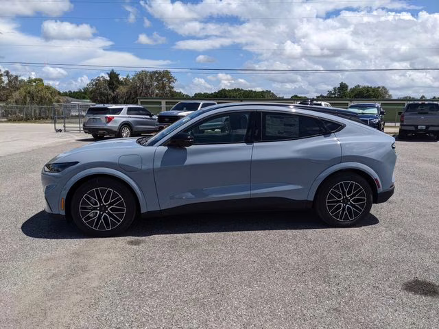 2026 Glacier Gray Metallic TriCoat Ford Mustang Mach-E Premium AWD SUV