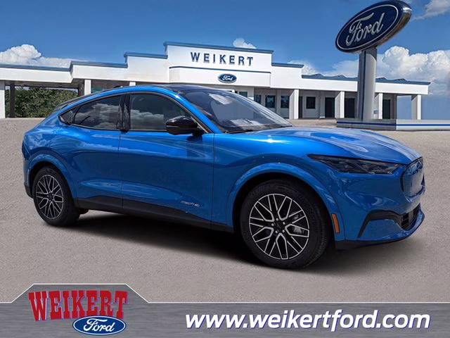 2026 Velocity Blue Metallic Ford Mustang Mach-E Premium AWD SUV