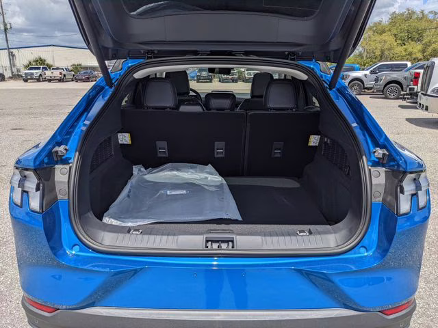 2026 Velocity Blue Metallic Ford Mustang Mach-E Premium AWD SUV