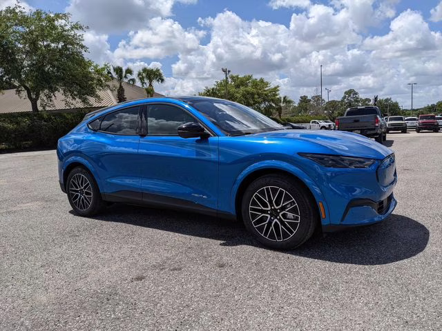 2026 Velocity Blue Metallic Ford Mustang Mach-E Premium AWD SUV
