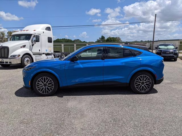 2026 Velocity Blue Metallic Ford Mustang Mach-E Premium AWD SUV