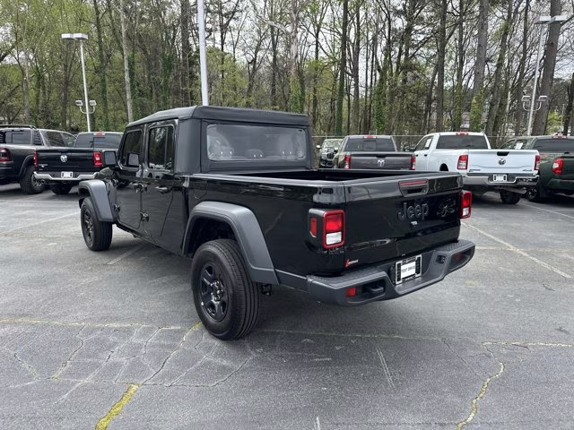 2023 Black Clearcoat Jeep Gladiator Sport 4X4 Truck